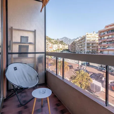 Magnifique 2 Personnes Au Cœur De Menton, Climatisé Et Proche Gares Routière Et Sncf, Totalement équipé Appartement Menton